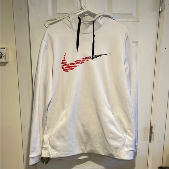 Nike White Dri-Fit Hoodie - Picture 6 of 7